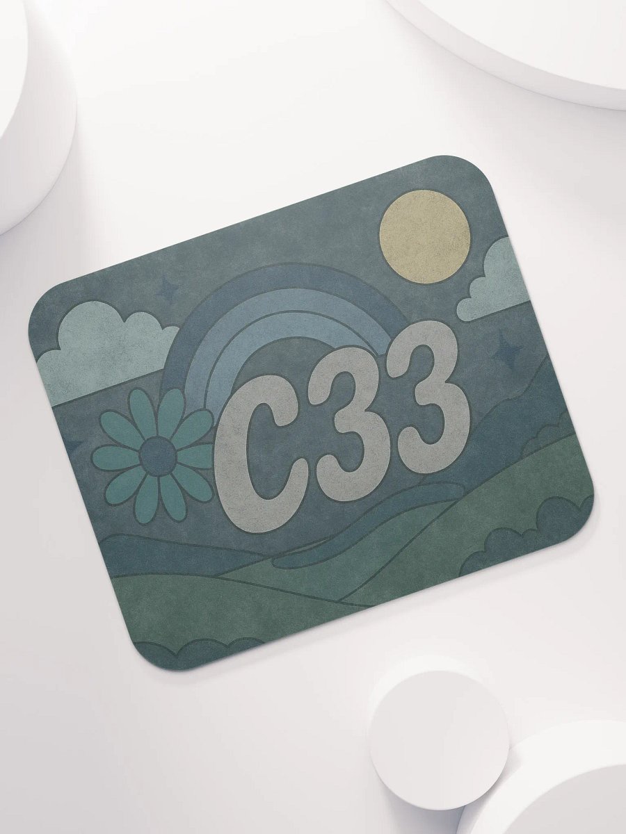 C33 Rainbow Darkness Mouse Pad product image (7)