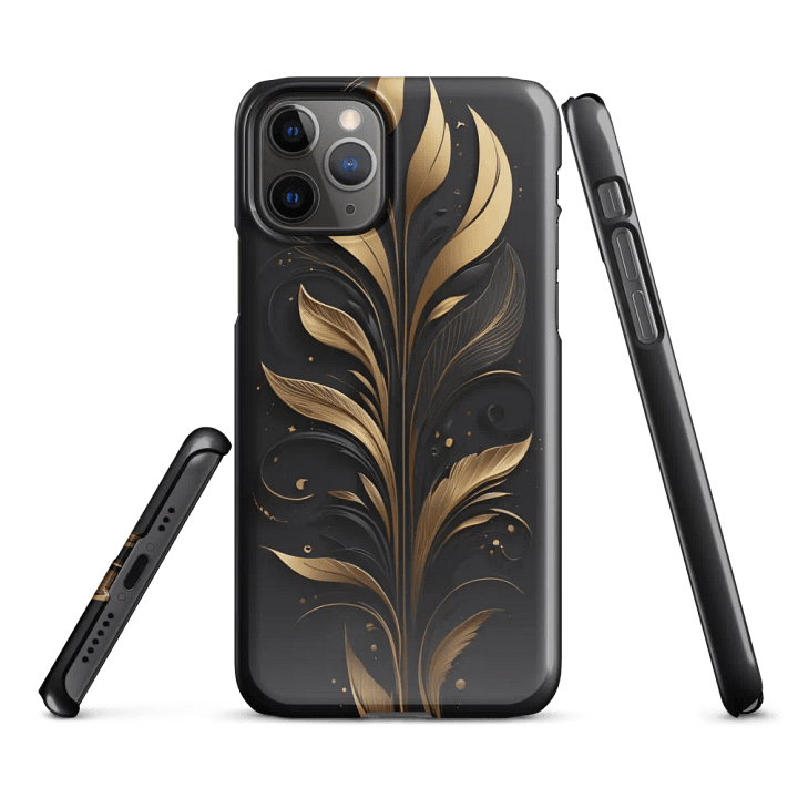 Snap Case for iPhone – The golden Leaves product image (3)