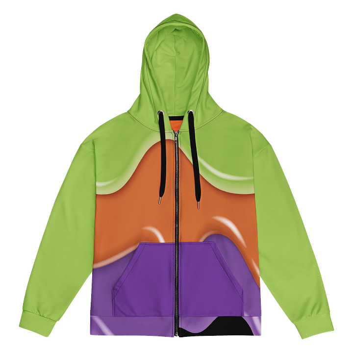 Drippy MoFo Waffle Time Zip Hoodie product image (1)