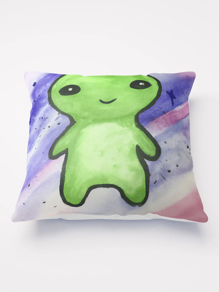 Alien water color pillow product image (2)