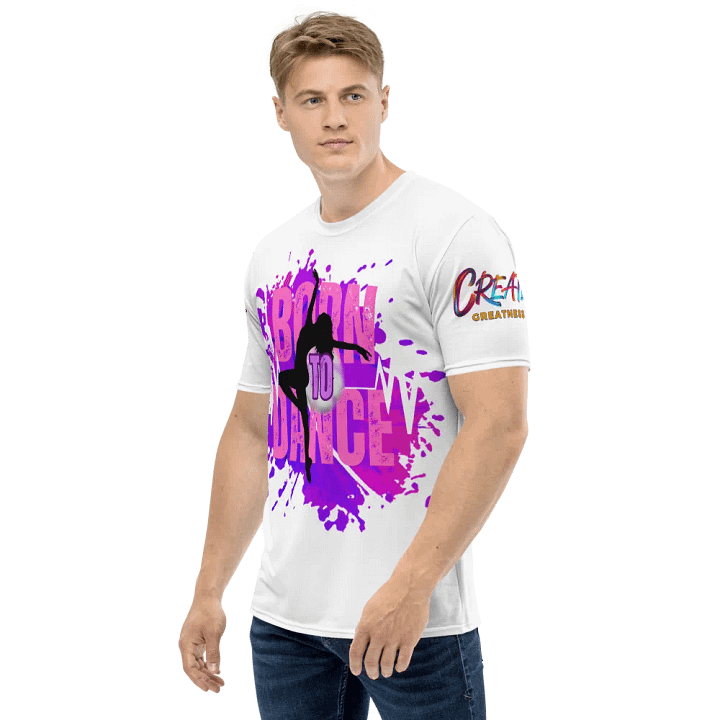 Born to Dance Her Silhouette Dynamic Huge Print T-Shirt product image (2)