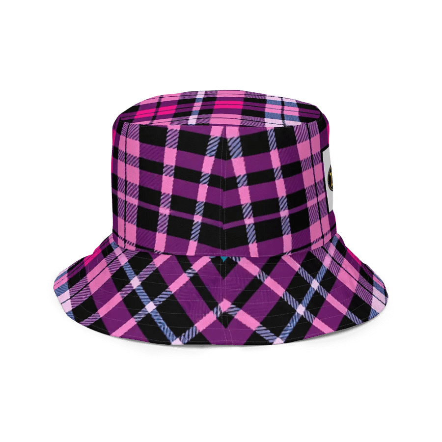 Plaid Fusion Reversible Bucket Hat product image (4)