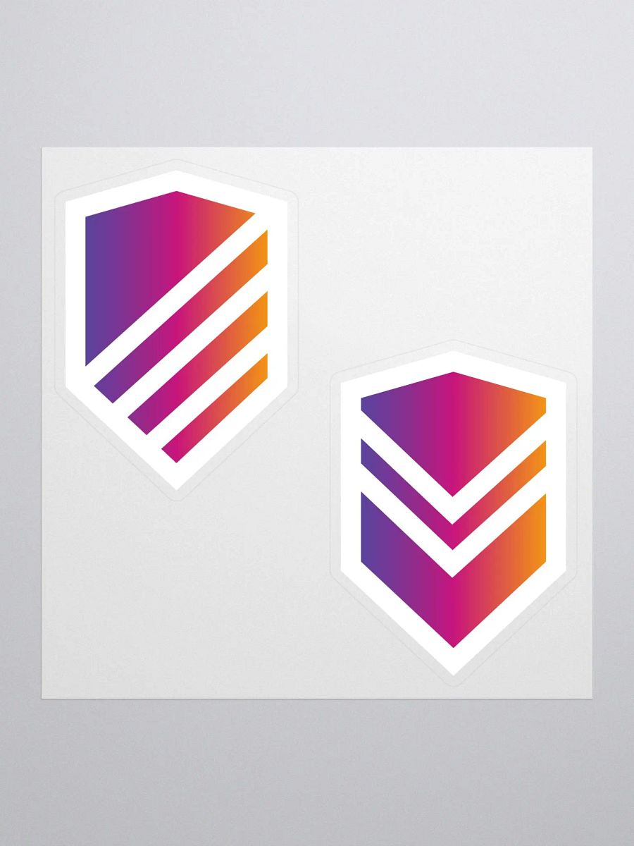 3+6 Month Subscriber Badges - Kiss Cut Sticker product image (1)