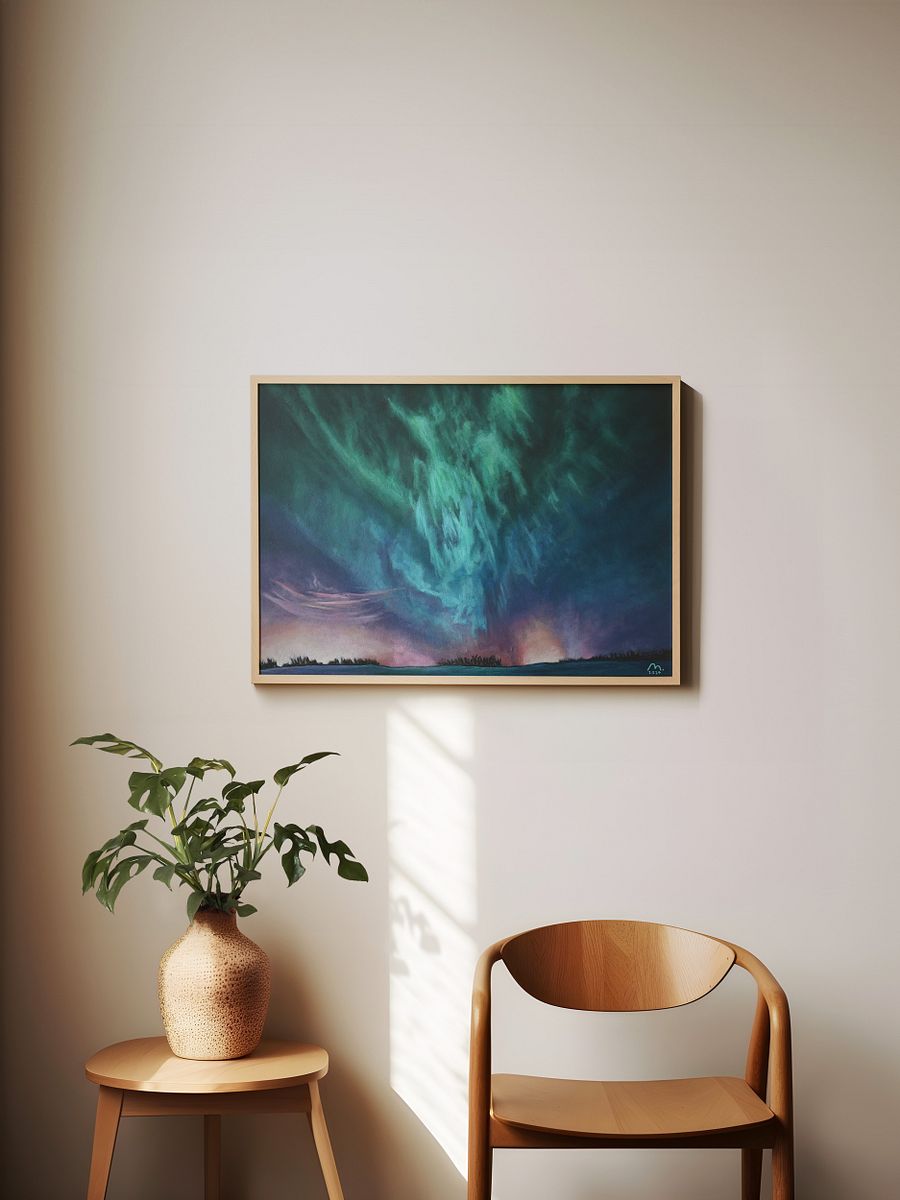 Northern Lights Art Print product image (3)
