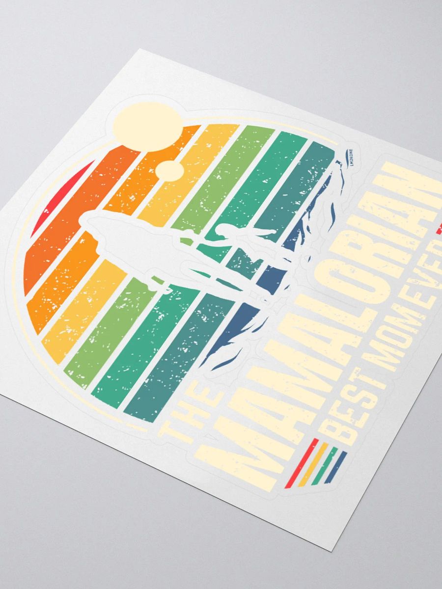 The Mamalorian Best Mom Ever - Kiss Cut Stickers product image (9)