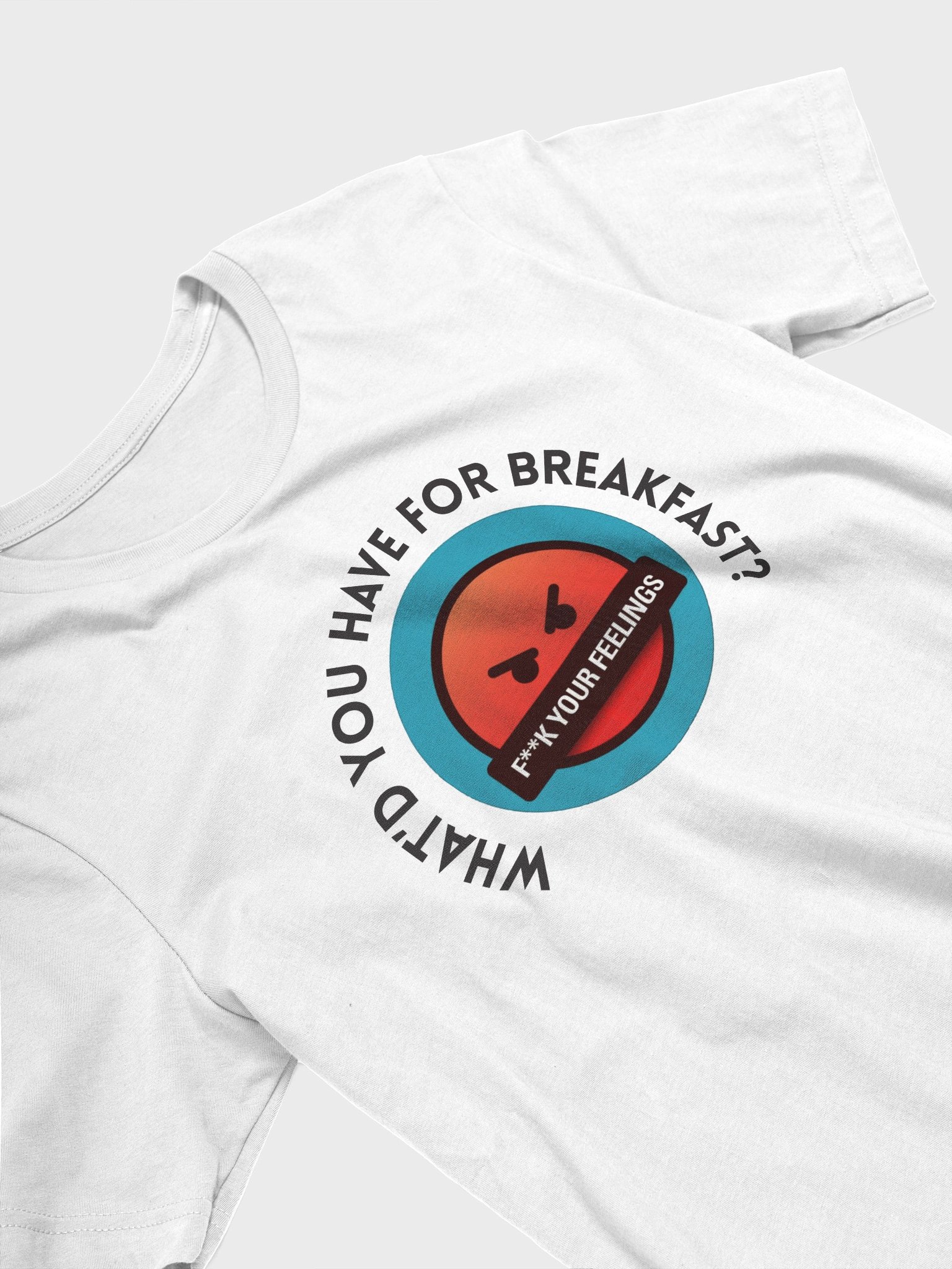 Breakfast T-Shirt Black Lettering product image (3)