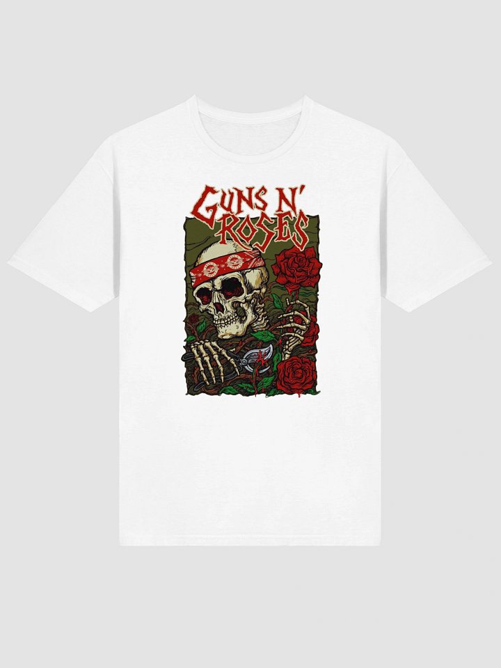 Guns N' Roses Skeleton Pruning Shears T-Shirt product image (2)