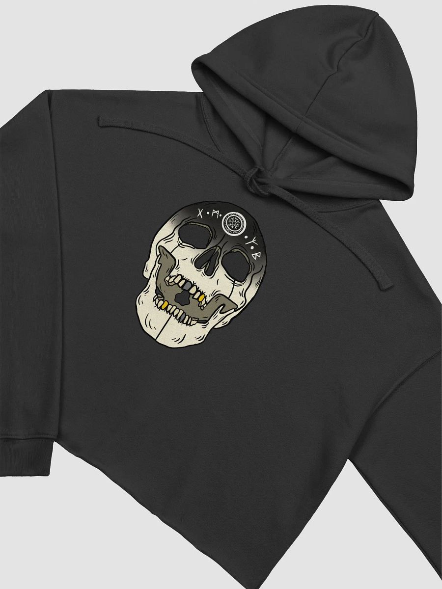 Viking Skull Crop Hoodie product image (3)