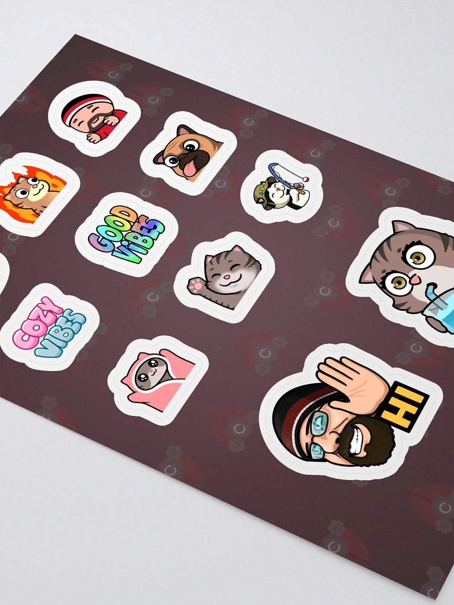 Cohh Emote Sticker Sheet product image (2)