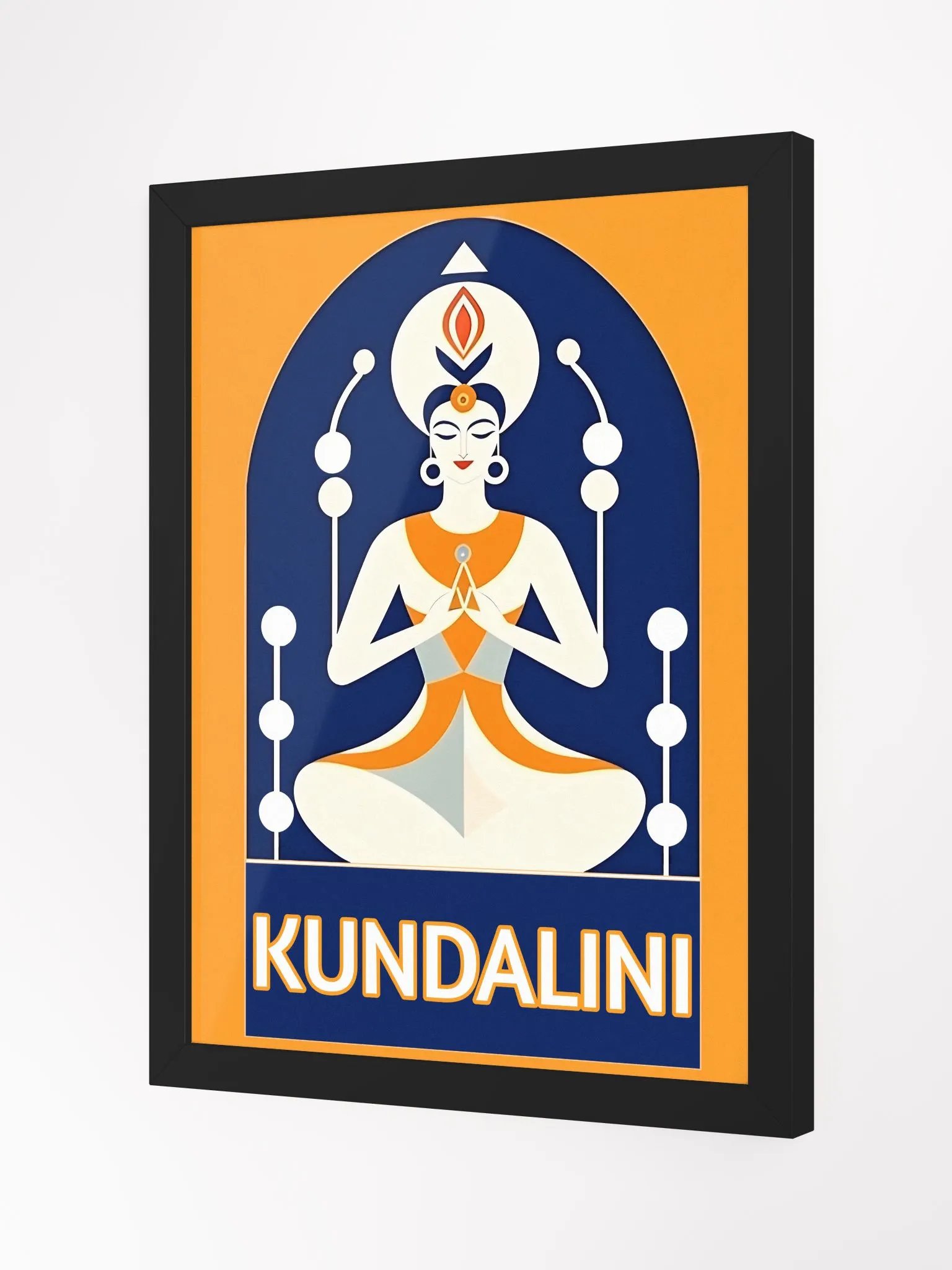 MidMod Kundalini Framed Poster product image (2)