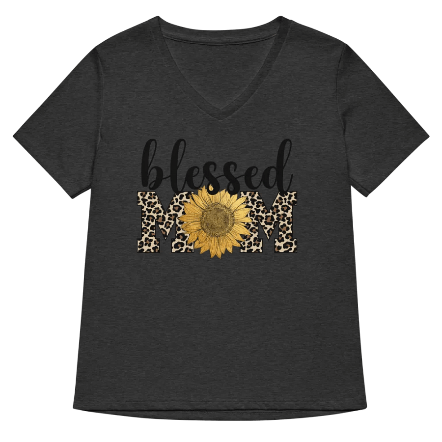 Leopard Mom Sunflower Graphic Tee product image (20)