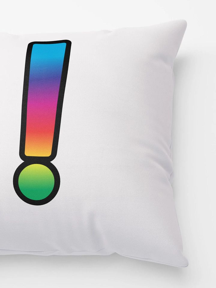 Pillow - Rainbow Emergency, White Background product image (2)
