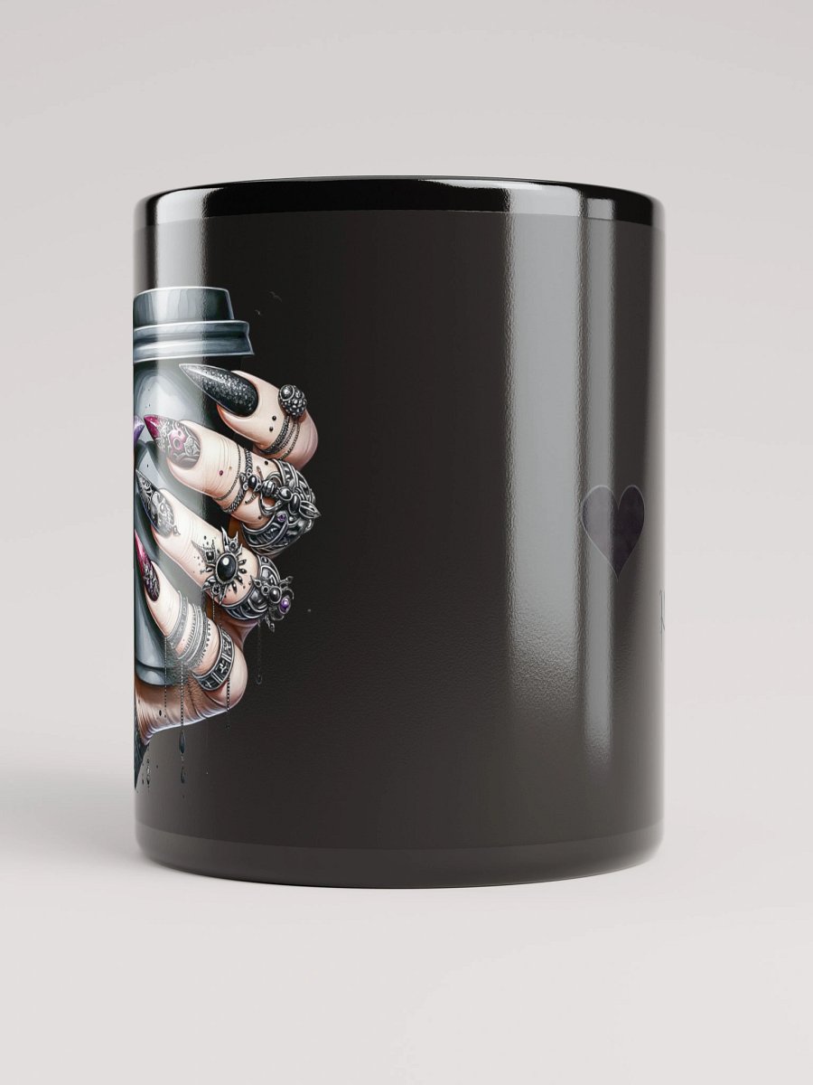 Black "Like My Heart" Coffee Mug product image (9)