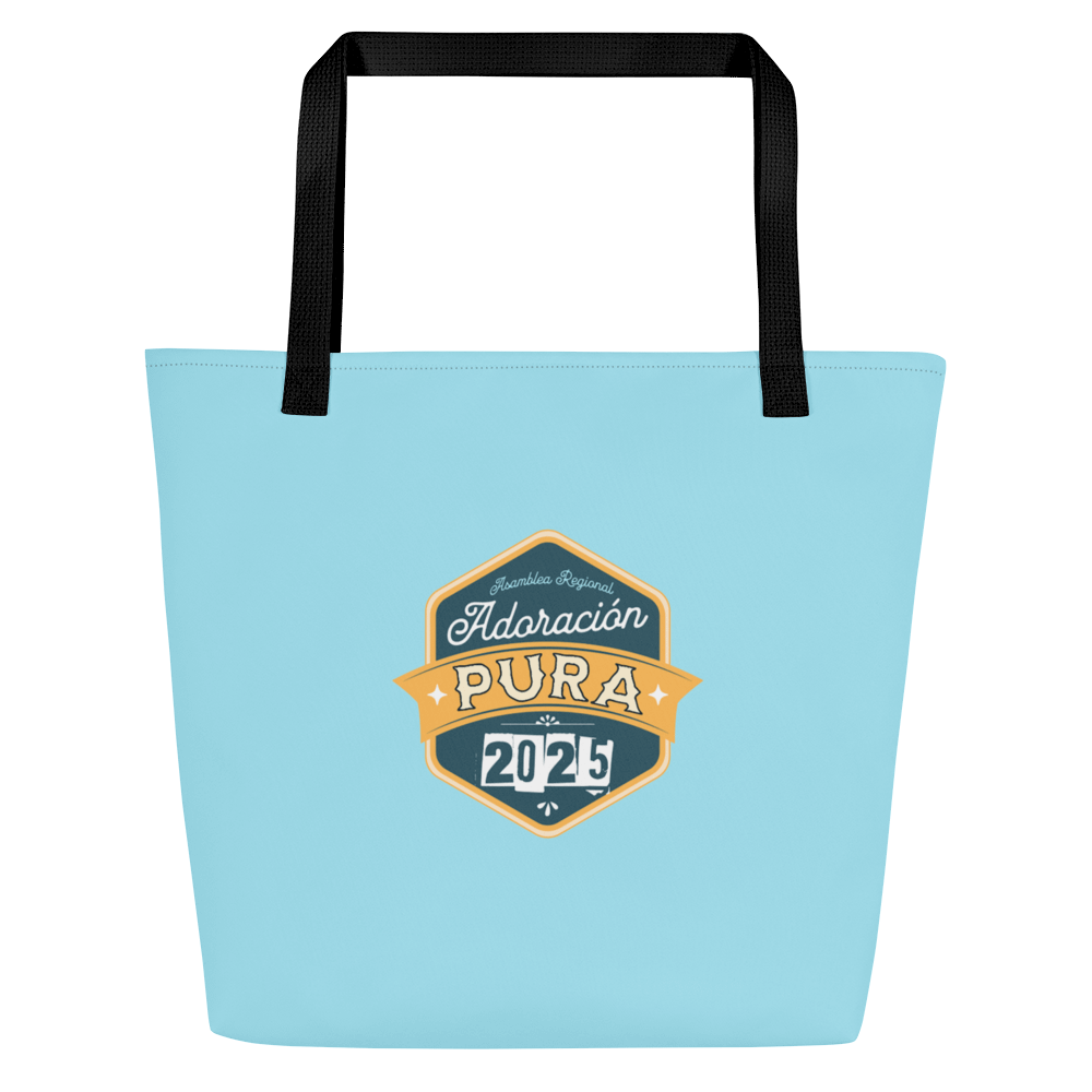 2025 "Adoración Pura" Regional Covention Retro Badge Mountain Tote Bag product image (1)