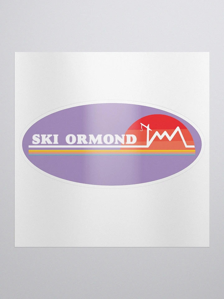 Ski Ormond Sticker product image (1)