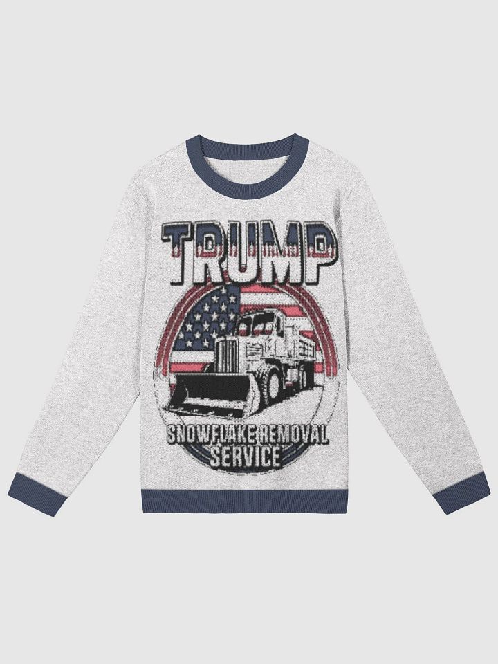 Trump Snowflake Removal Service Knitted Crewneck product image (5)