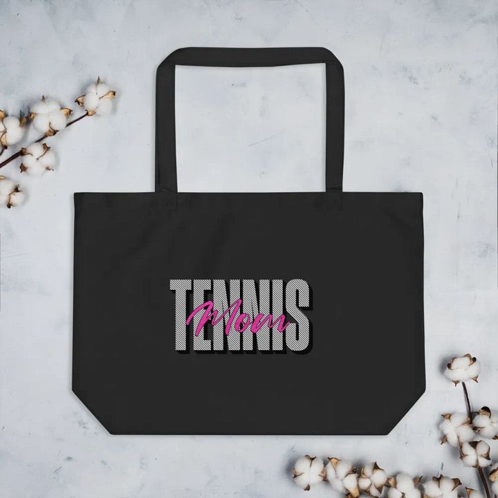Tennis Mom Eco-Friendly Tote Bag product image (2)