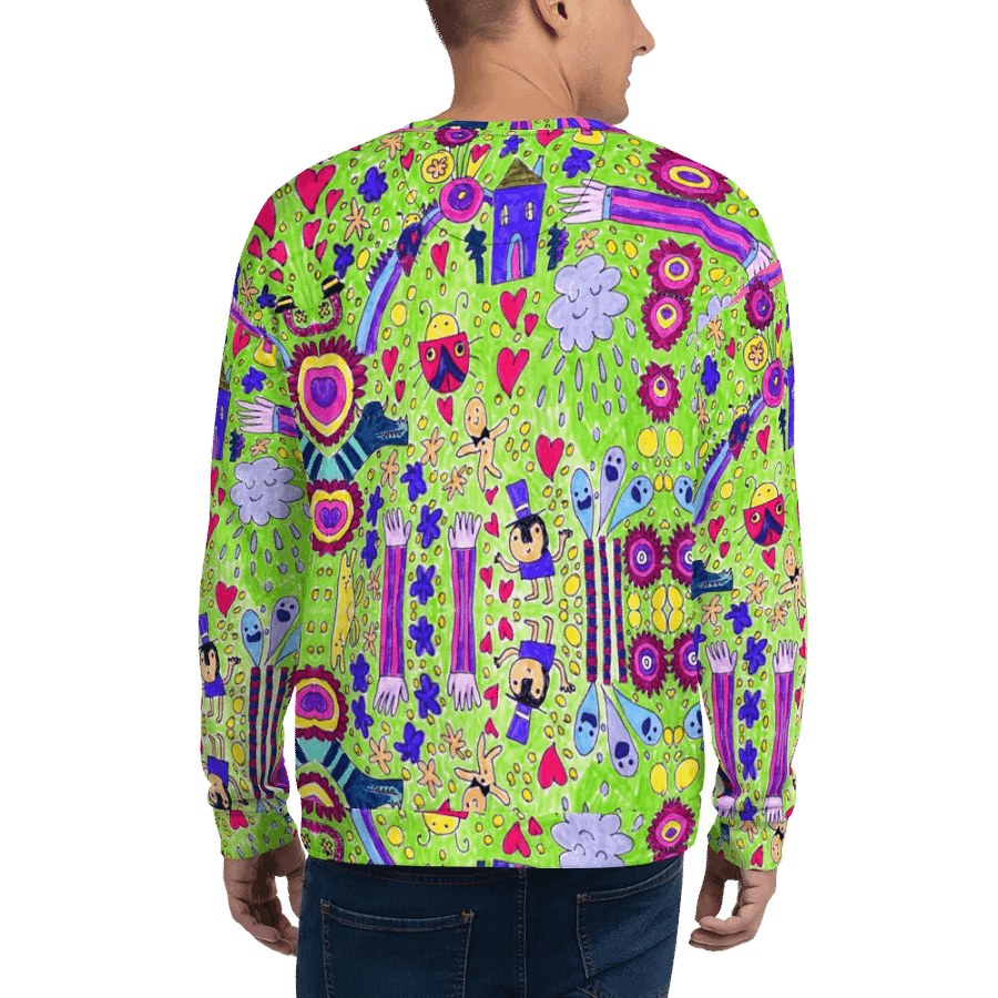 Abstract Doodle Life Unisex Sweatshirt product image (9)