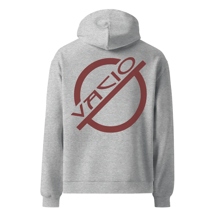 VACIO {NULL} Logo Relaxed Fit Hoodie (RED) product image (1)