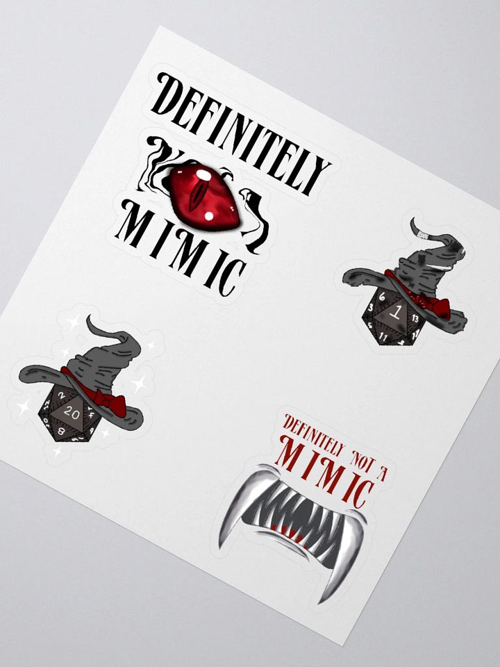 mimic and Dice Stickers product image (6)