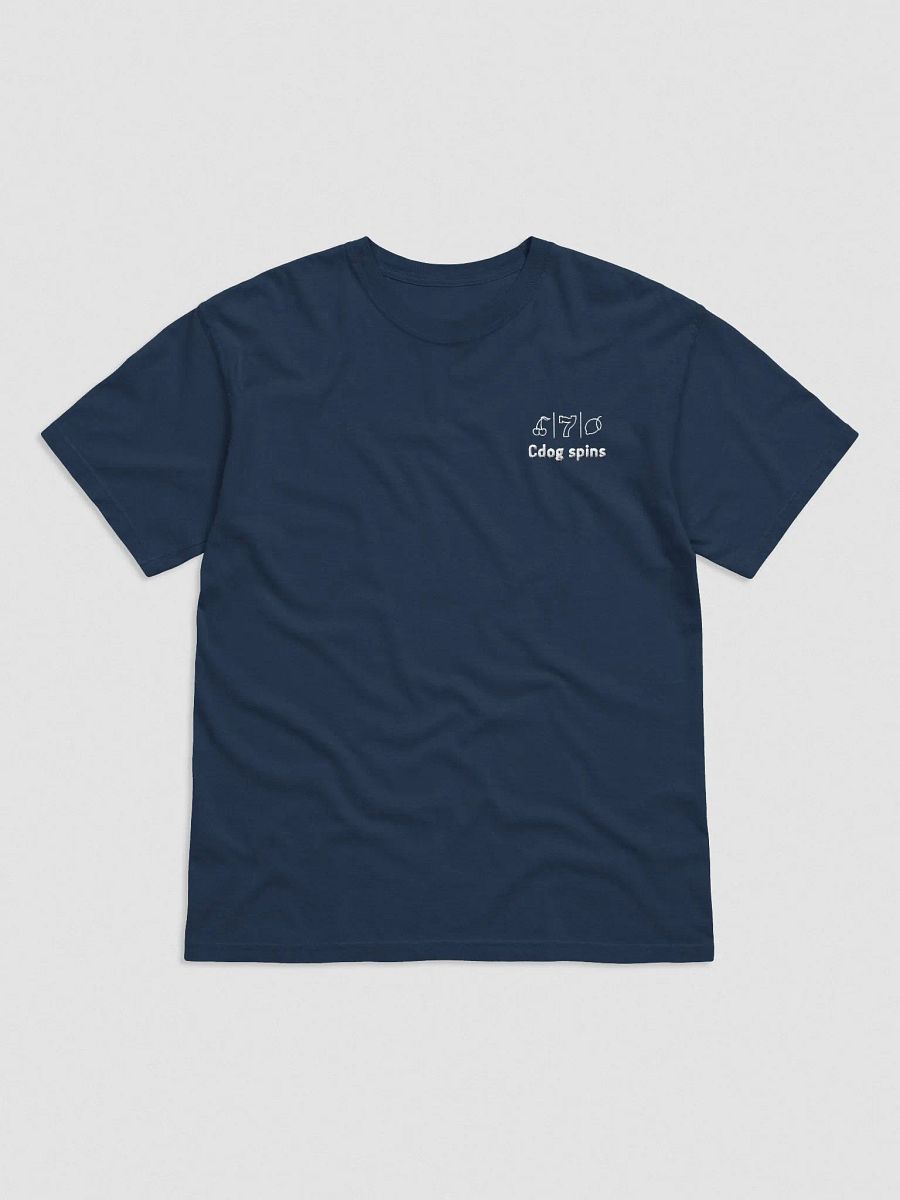 Cdog Spins Embroided SS T-shirt Navy product image (1)