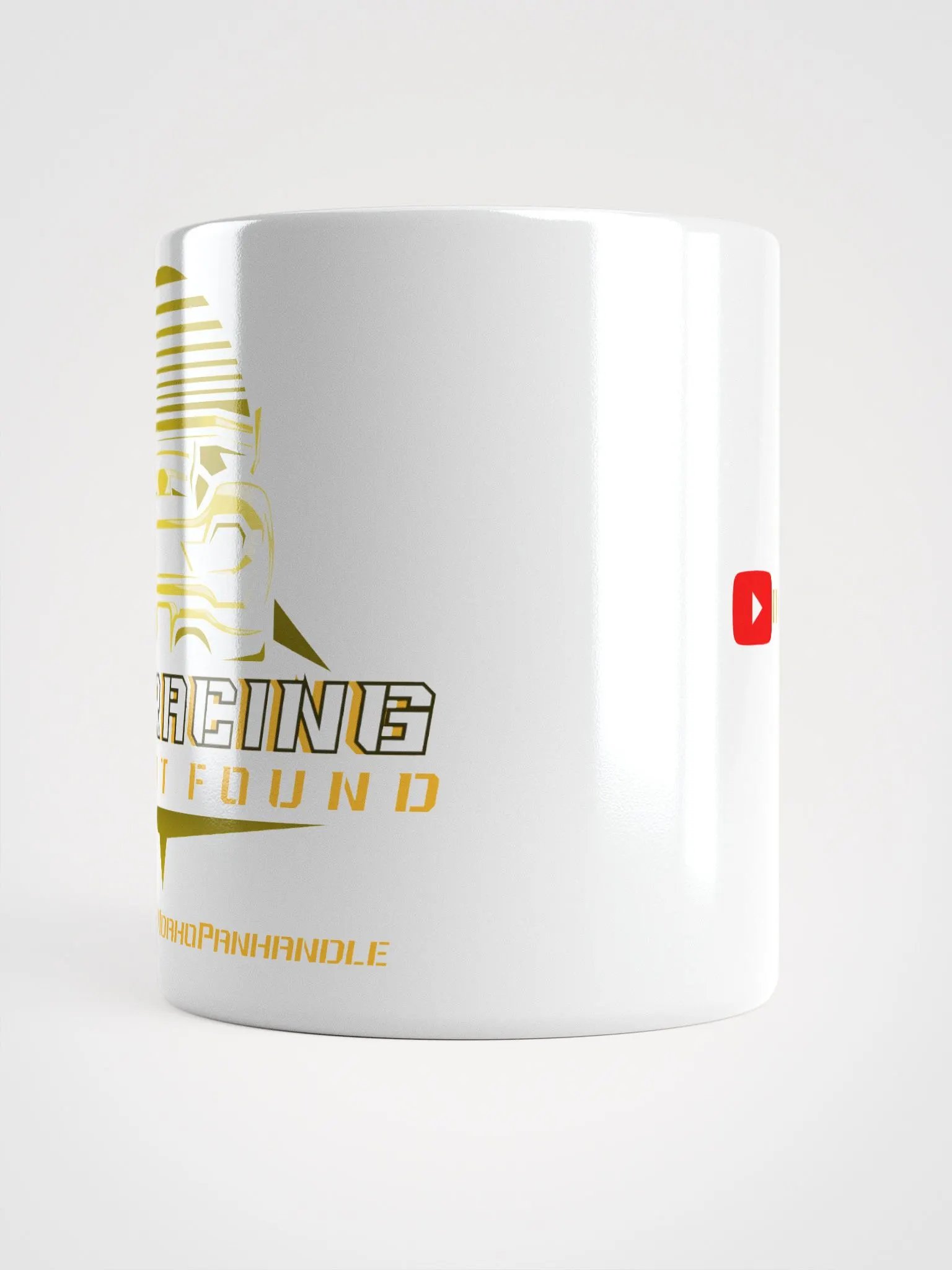 404 Racing White Glossy Mug product image (13)