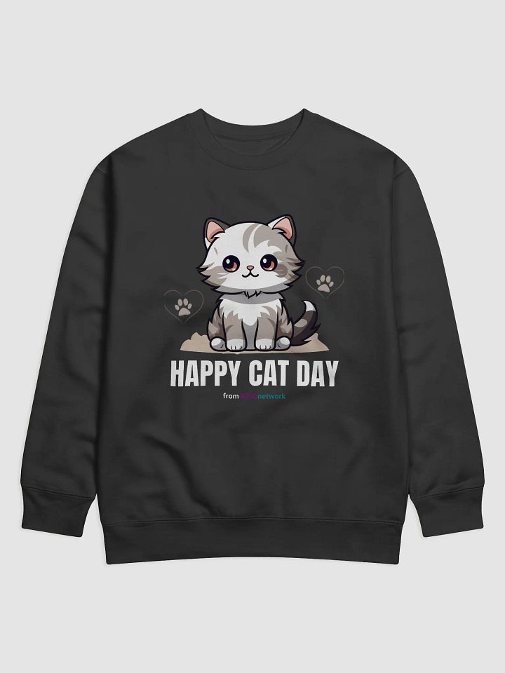 Purrfectly Adorable Kitten Sweatshirt product image (1)