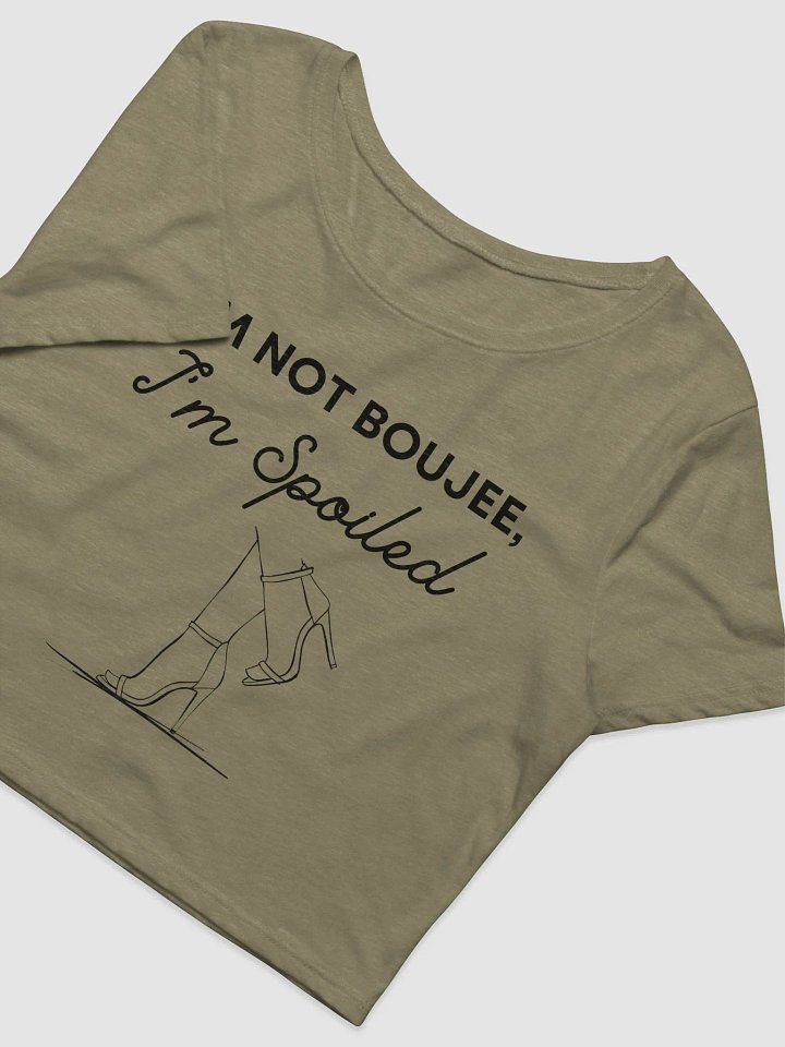 I'm Not Boujee Crop top product image (4)