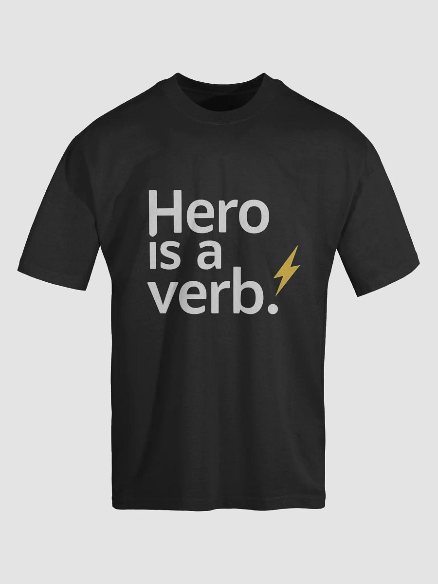 Hero Is a Verb – The Robert Downey Jr. T-Shirt That Inspires You to Take Action product image (5)