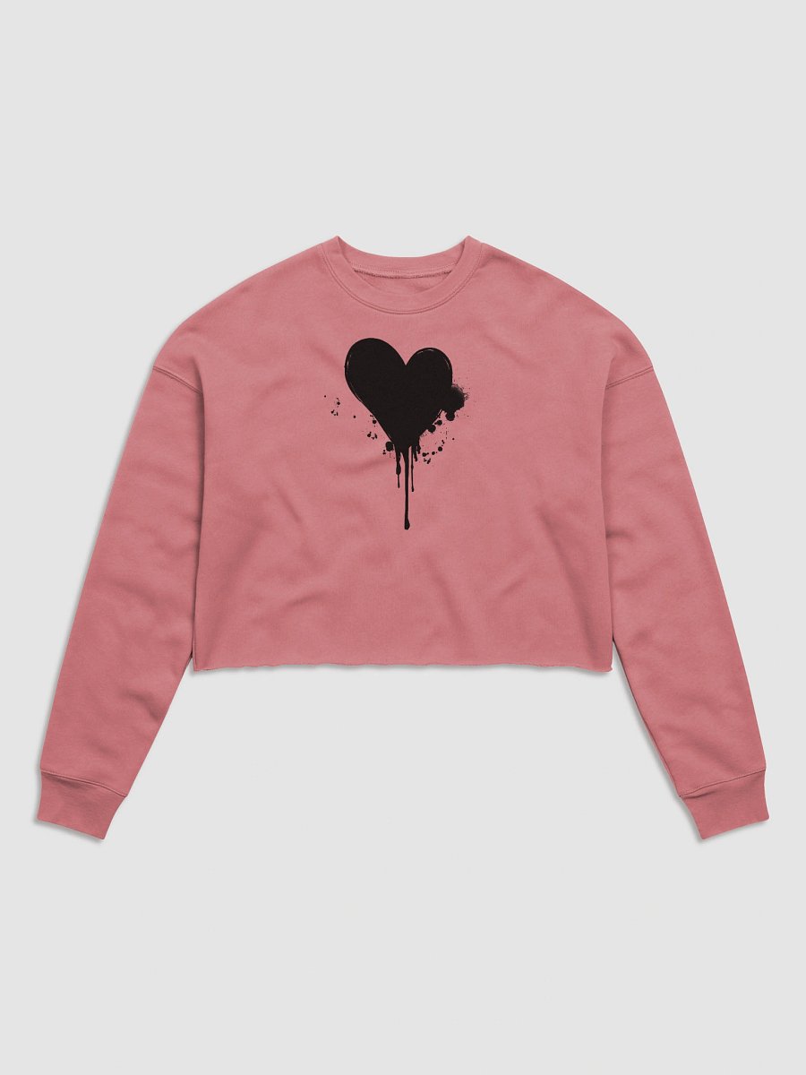 Bleeding Heart Cropped Sweatshirt - PASTEL product image (5)