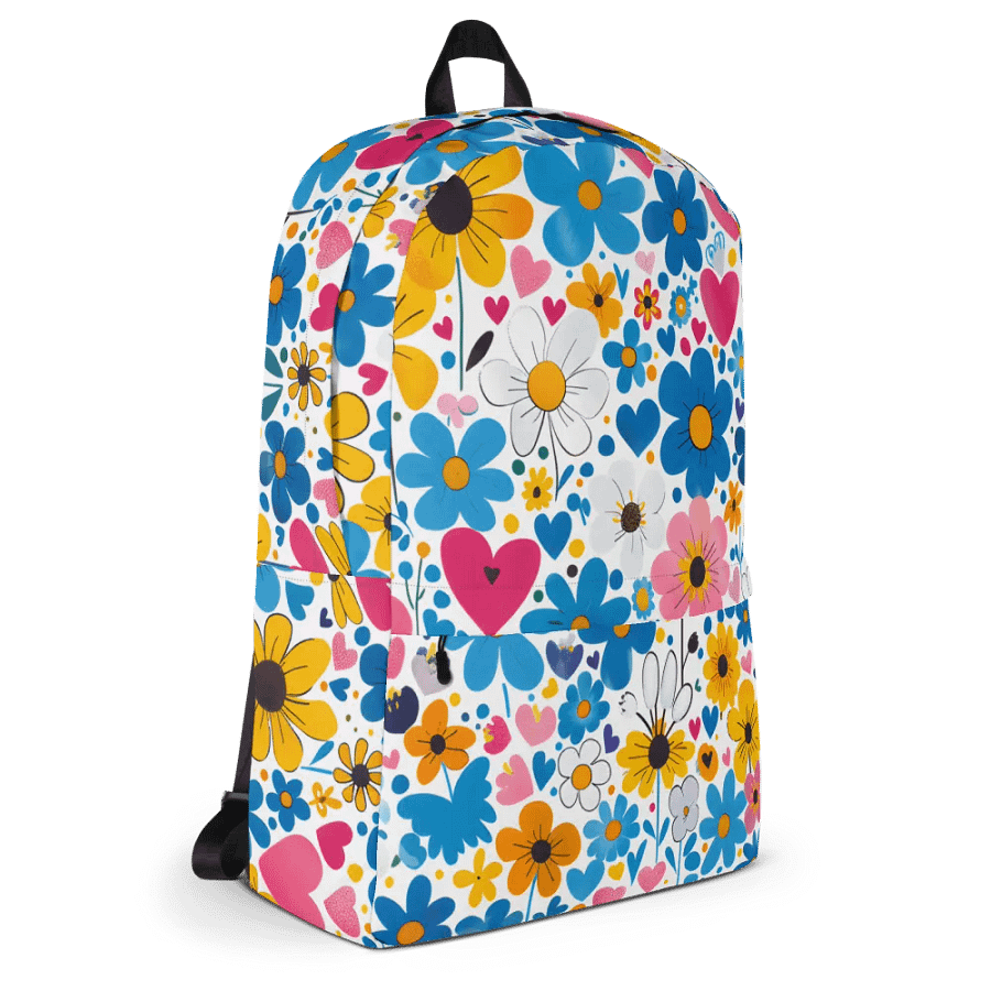Floral Splendor All-Over Backpack product image (5)