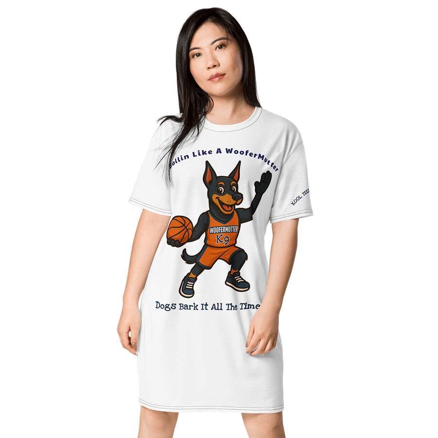 Doberman-Pinscher T-shirt Dress product image (1)