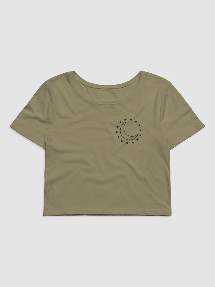 Moon & Stars Cropped Tee - Pink product image (3)