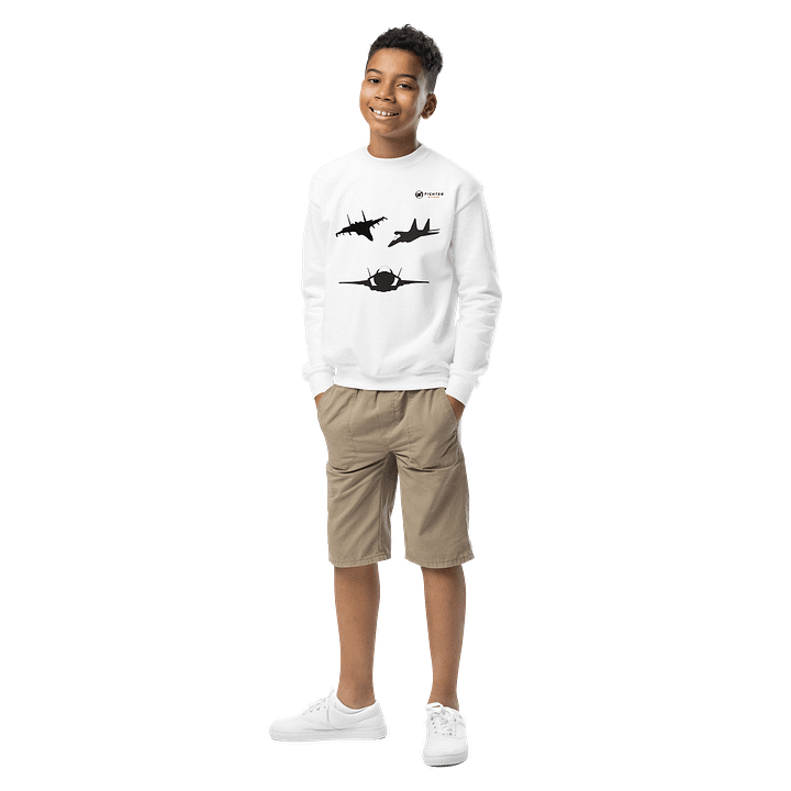 Sweat-shirt avions de chasse product image (1)