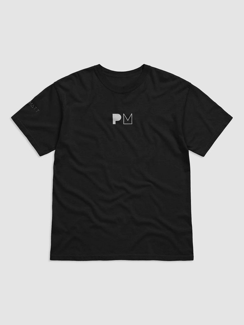 polymatt heavyweight logo tee