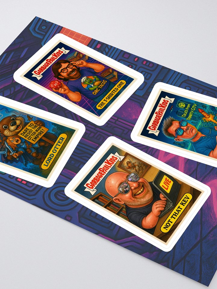 GPK Parody Sticker Sheet [TTRPG Twitter Edition] Sheet 16 product image (2)