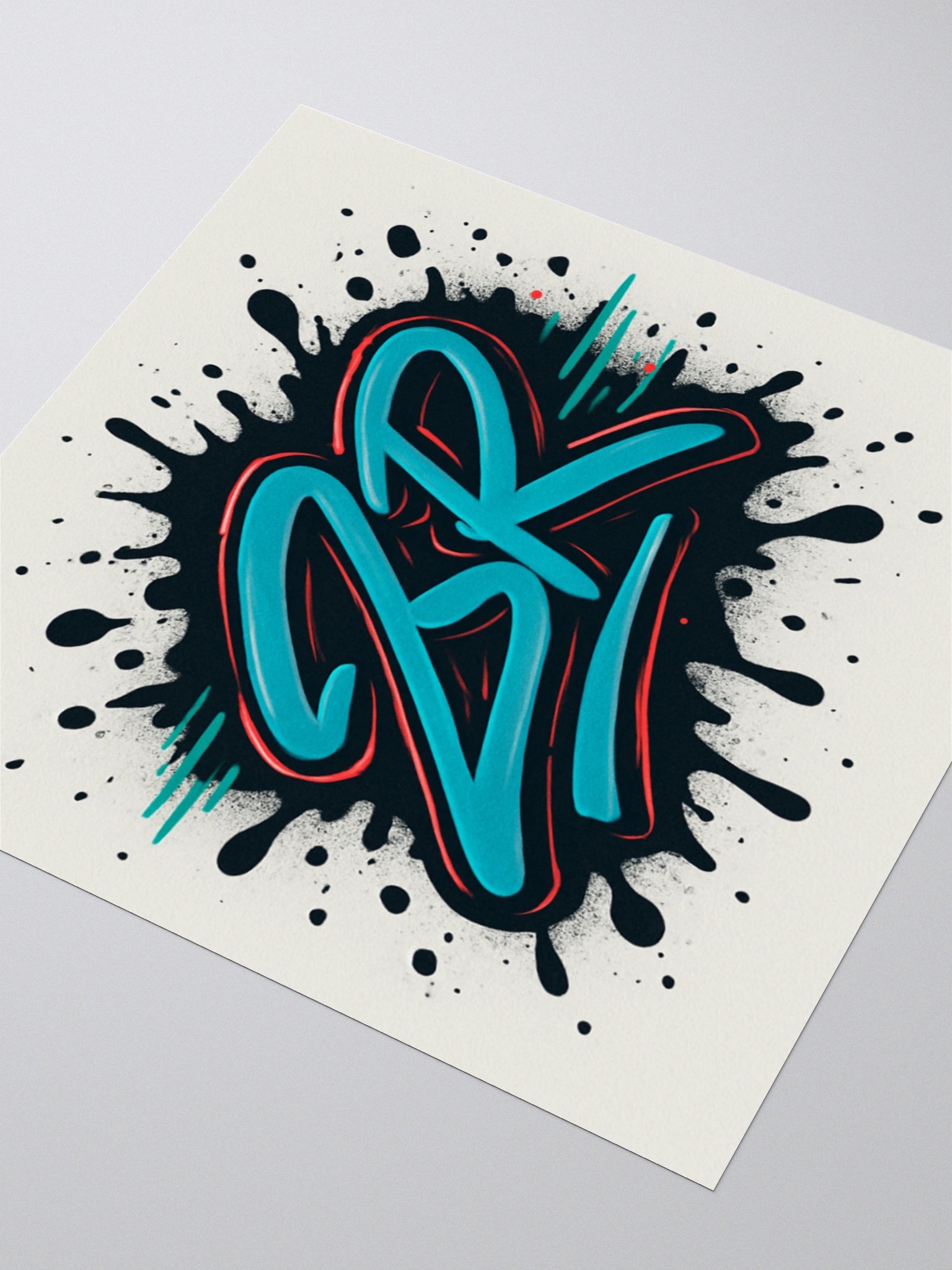 "2SiK Splash Tag" Sticker product image (6)