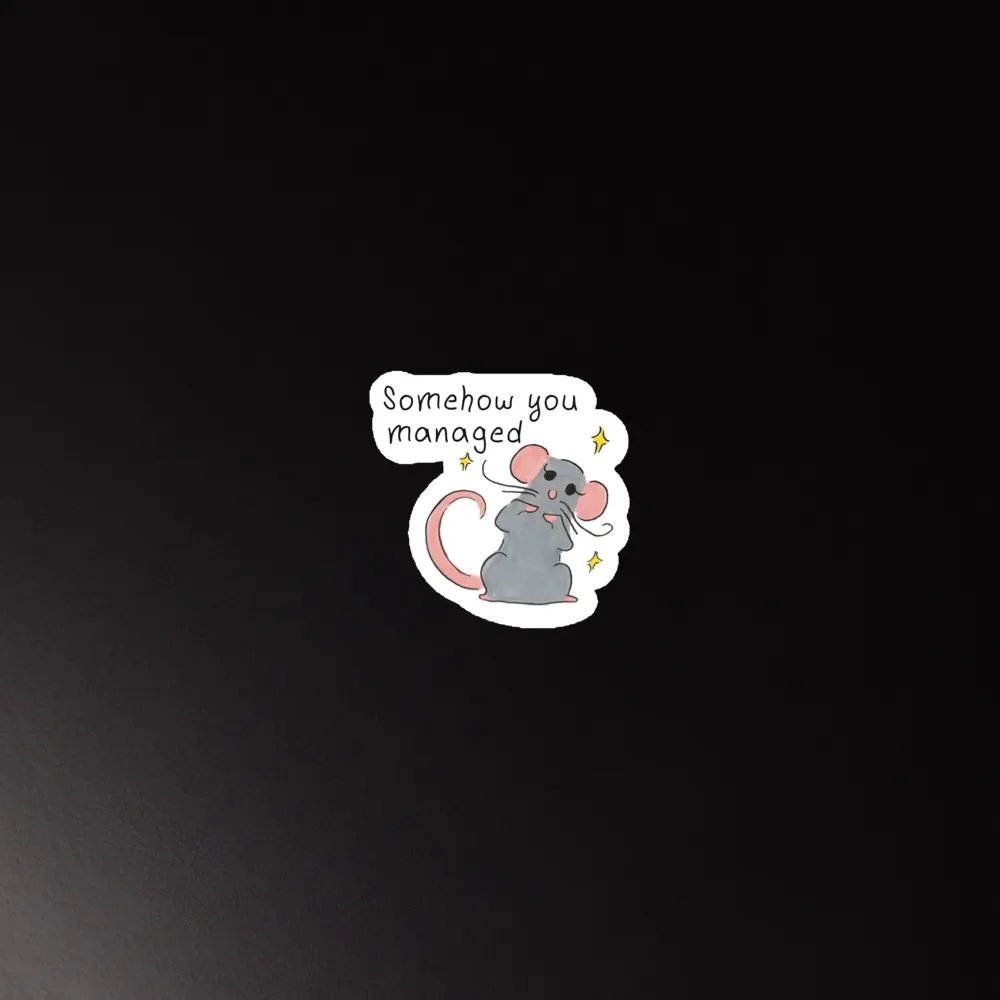 Somehow You Managed - A Magnet product image (5)