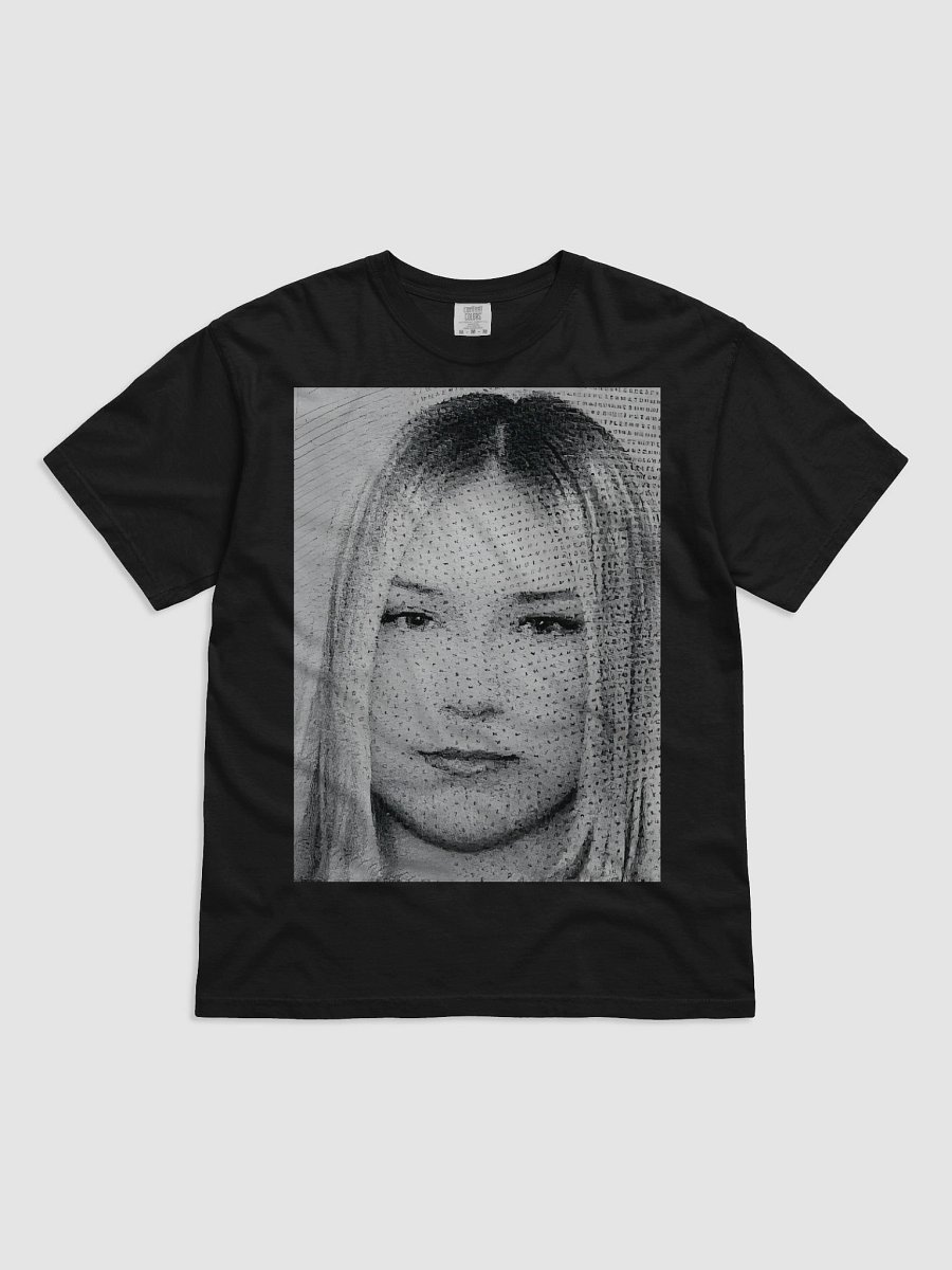 mugshot - blk/wht tee product image (1)