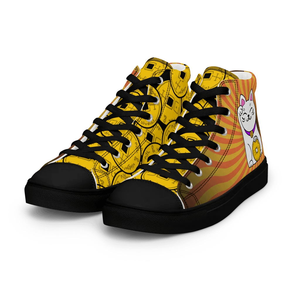 Maneki neko mens high tops product image (7)