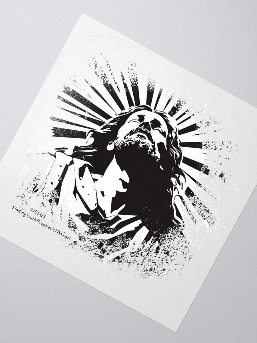 Radiant Jesus - Kiss Cut Stickers product image (3)