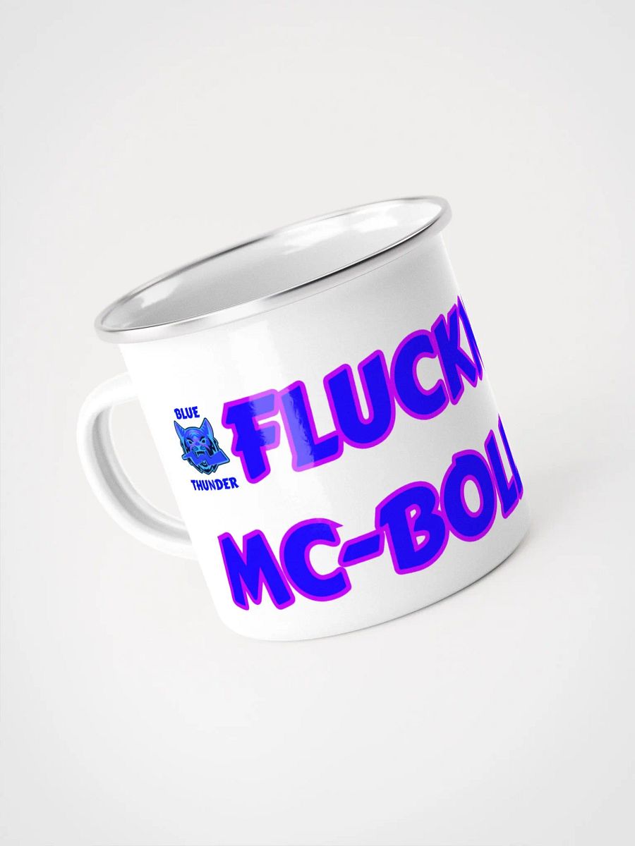 FLUCKNUTS MC-BOLLOCKS Enamel Mug product image (4)