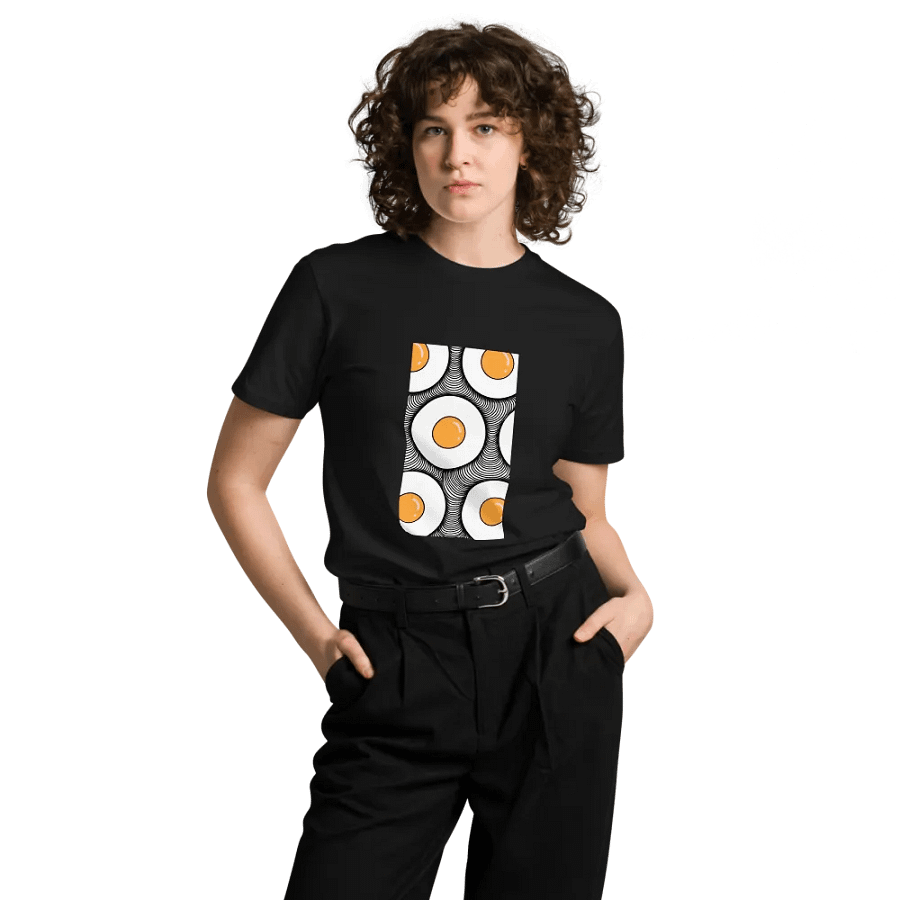 Egg Yolk Tshirt product image (8)