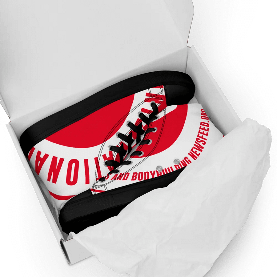 IFBNewsfeed.Org's Women's High Top Canvas Shoes product image (8)