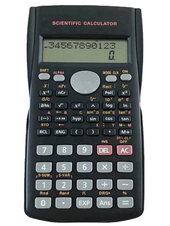 Black Scientific Calculator product image (1)