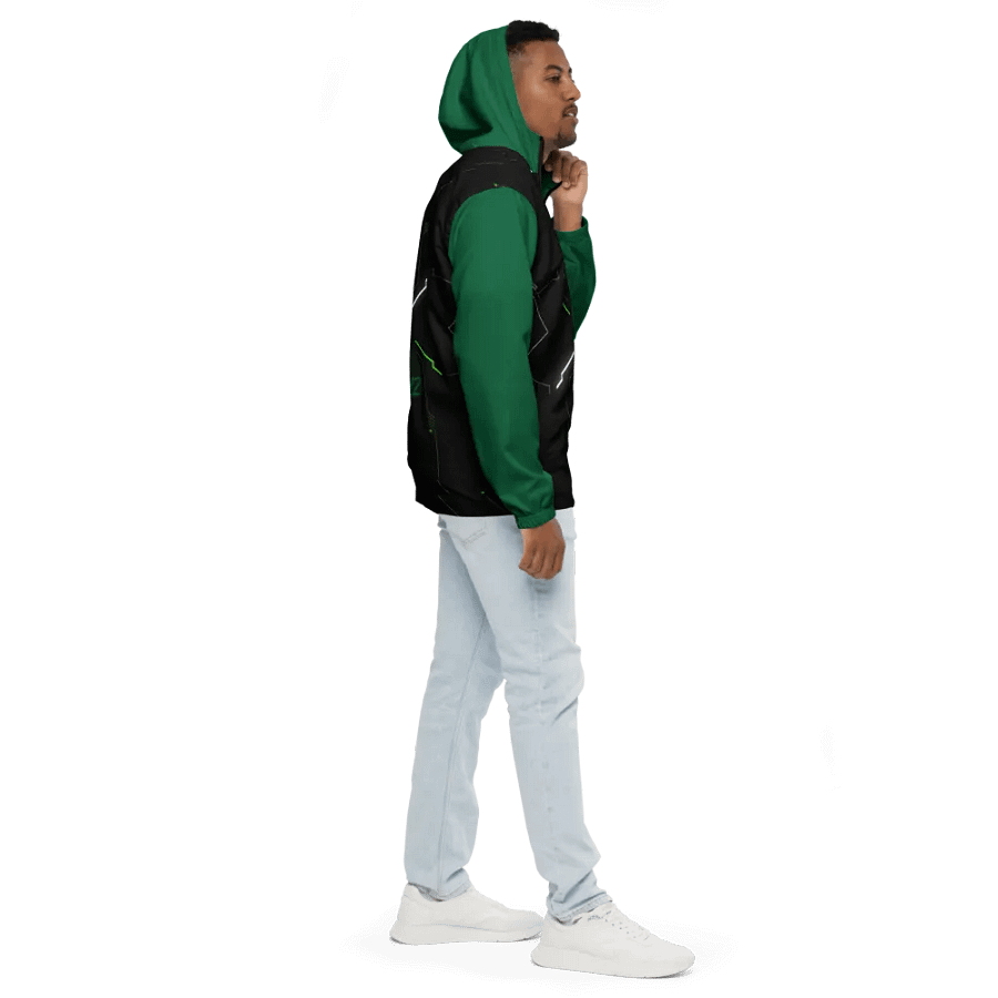 Verdant Adventure All-Over Windbreaker product image (7)