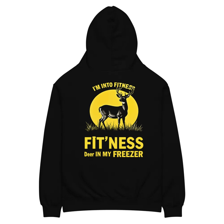 I’m into Fitness Fit’Ness Deer in My Freezer Hoodie product image (10)