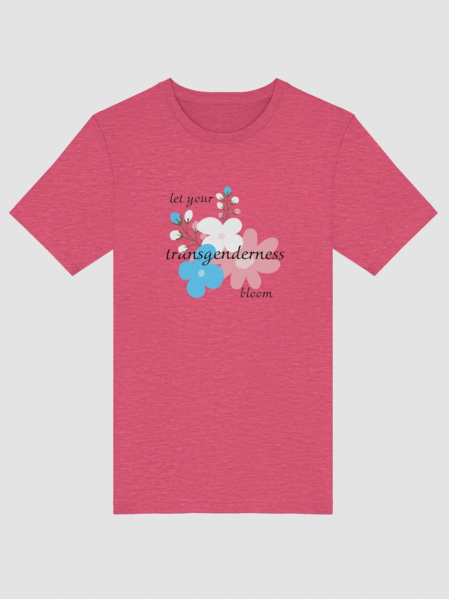 let your transgenderness bloom t-shirt product image (5)