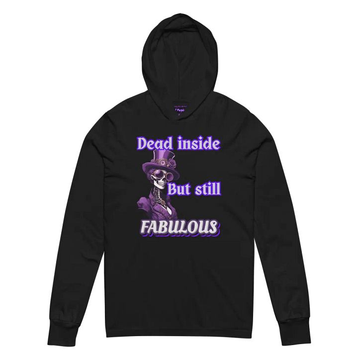 Fabulous female skeleton Hooded Tee product image (2)