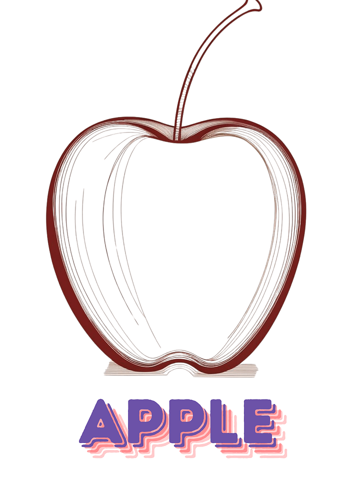 PRINTABLE COLORING BOOK OF VARIOUS FRUITS (50 PAGE) t product image (2)